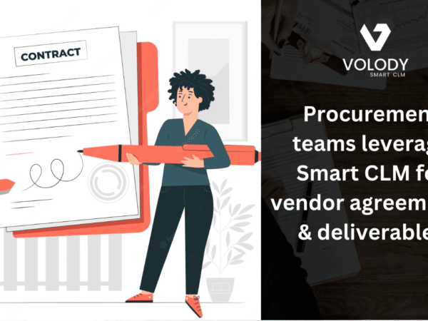 By using a CLM tool, procurement teams can streamline their contract management processes, reducing manual effort and minimizing the risk of errors and inefficiencies.