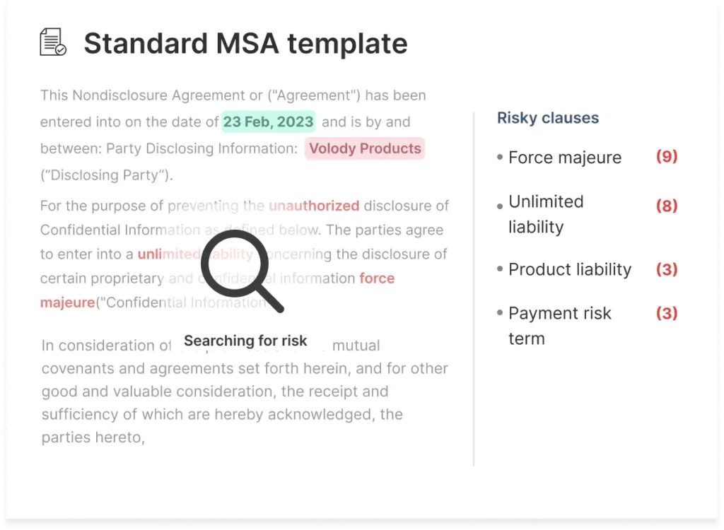 Analyze risk