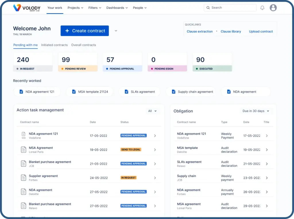 Contract Management Software
