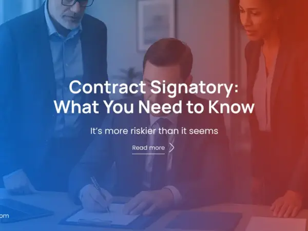 Contract Signatory: What You Need to Know