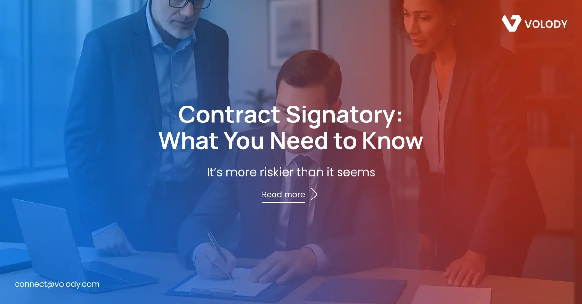 Contract Signatory: What You Need to Know