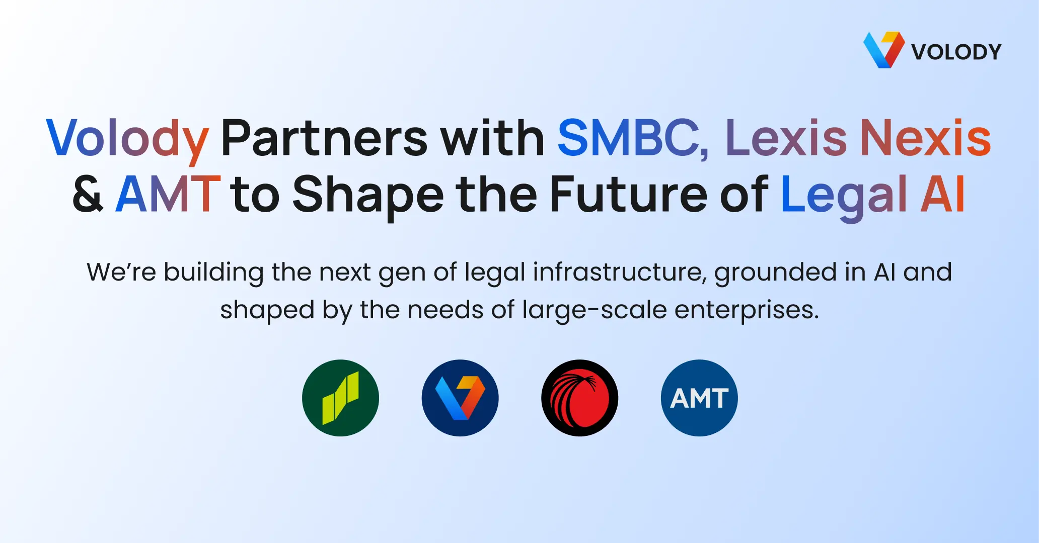 Volody Partners with SMBC, Lexis Nexis Japan & AMT to Shape the Future of Legal AI