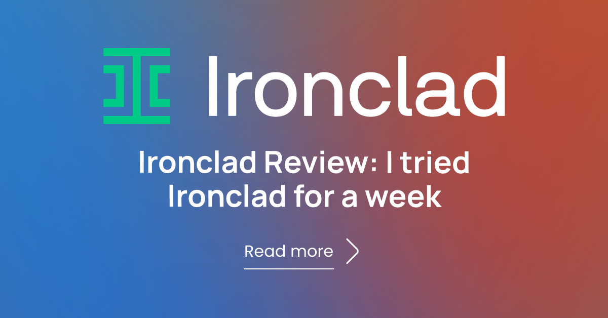 Ironclad Review: I tried Ironclad for a week