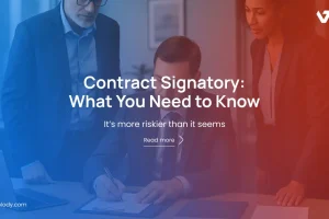 Contract Signatory: What You Need to Know